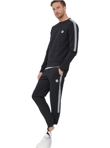 Träningsbyxor Michael Kors Sweatpants Svart | CS250QB5MF