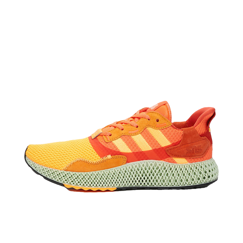 Sneakers och skor adidas Originals SNS x ZX 4000 4D "20th Anniversary Day" Orange | FV5524