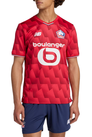 Jersey New Balance LOSC Lille Home Jersey 2025/26 Röd | mt230454-hme, 0