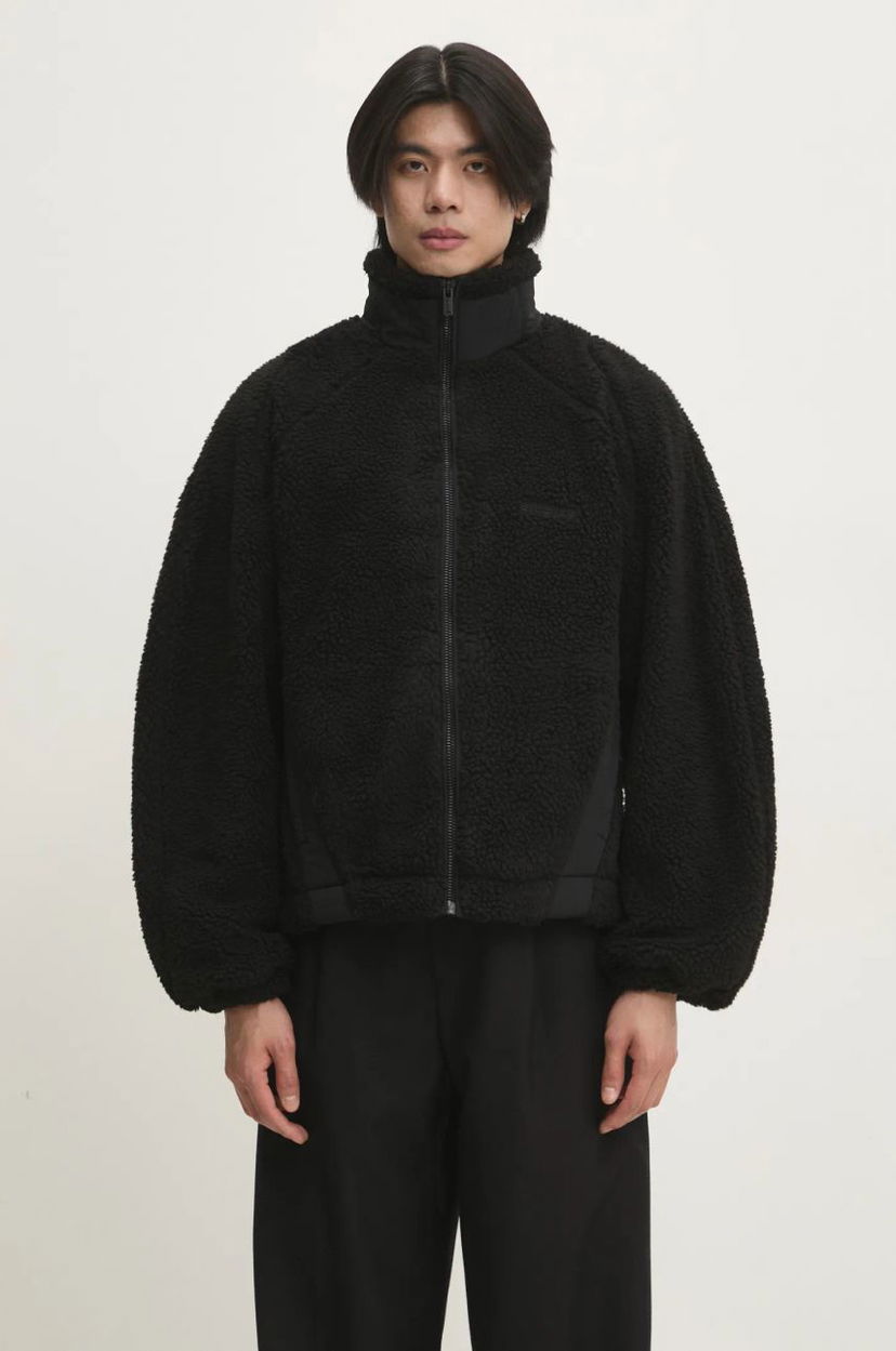 Jacka Han Kjøbenhavn Han Kjøbenhavn Oversize Fleece Jacket Svart | U.134141