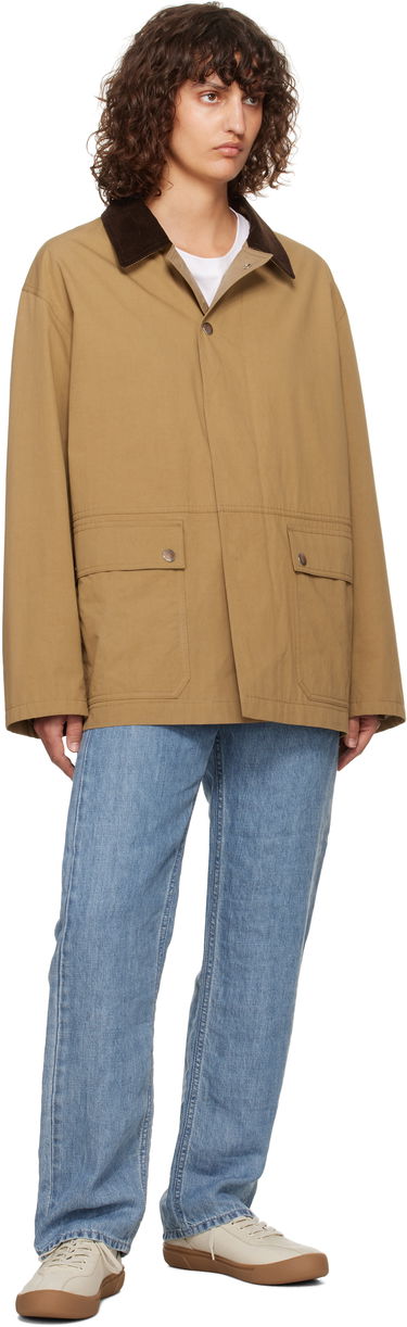 Jacka The Row The Row Frank Chore Jacket Beige | 7961-W3562, 3