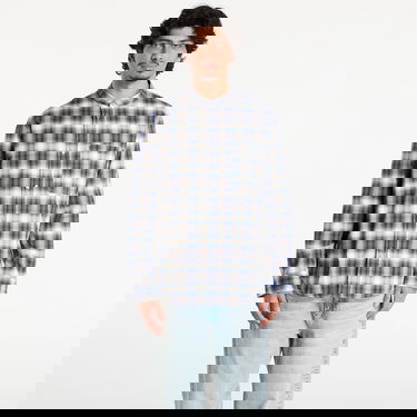 Skjorta A.P.C. A.P.C. Chemise Thomas Plaid Button-Down Shirt Blå | COHKJ-H12635 IAA, 0