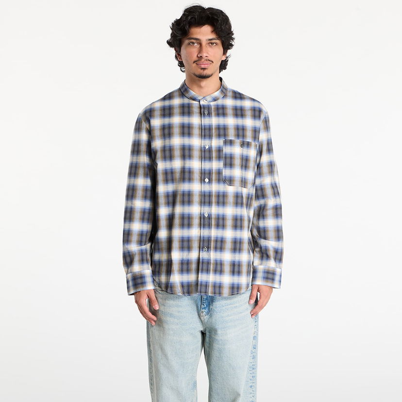 Skjorta A.P.C. A.P.C. Chemise Thomas Plaid Button-Down Shirt Blå | COHKJ-H12635 IAA