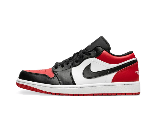 Sneakers och skor Jordan Jordan 1 Low "Bred Toe" Röd | 553558-612