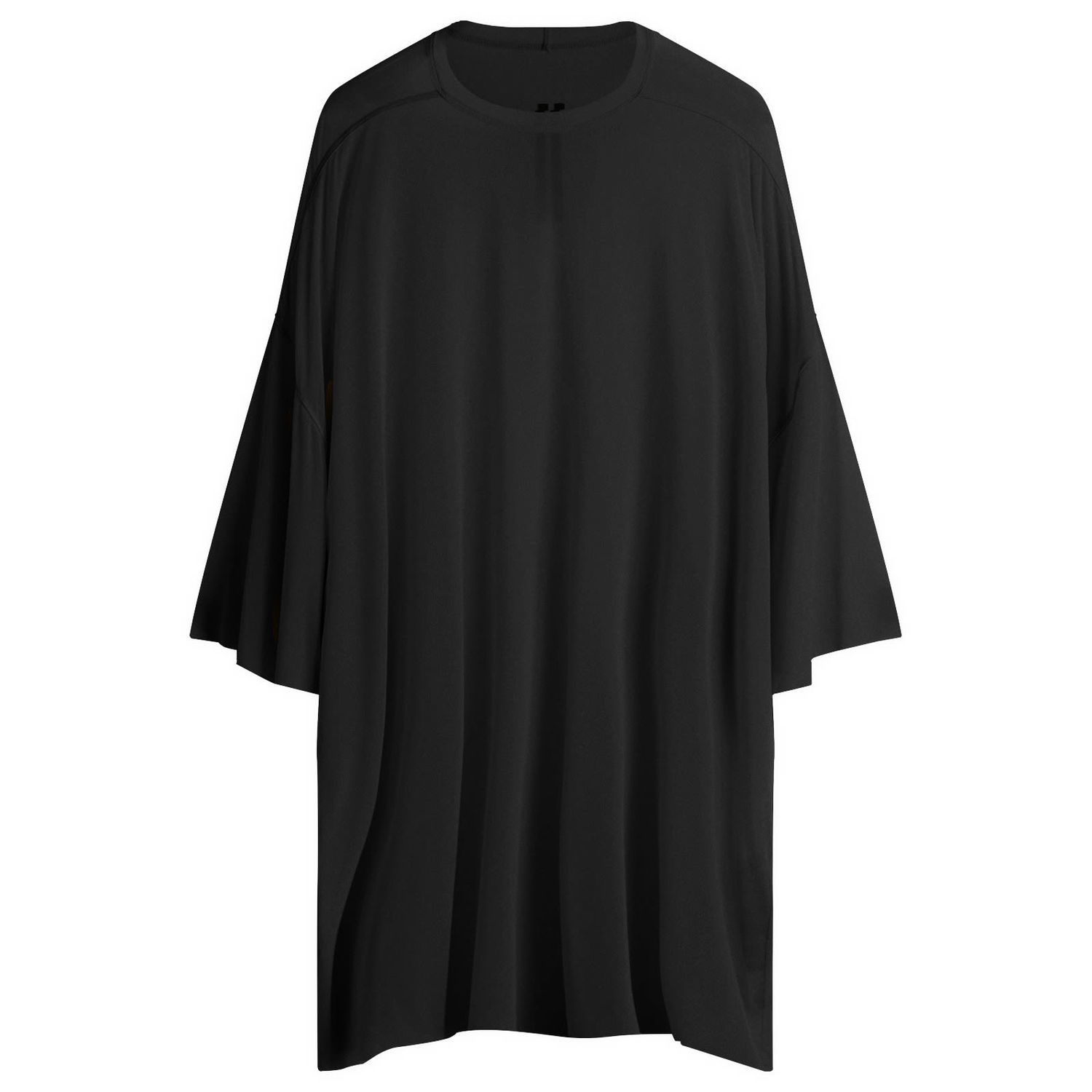 T-shirt Rick Owens Rick Owens Tommy Oversized T-Shirt Svart | RR01E5283-BZ-9, 0