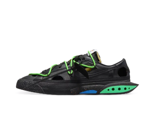 Sneakers och skor Nike Off-White x Blazer Low "Electro Green" Svart | DH7863-001