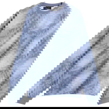 Sweater Dime Dime Abstract Long Sleeve T-Shirt, Size Large Blå | DIME2SP255BLU, 1