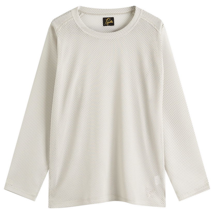 T-shirt Needles Needles Mesh Long Sleeve T-Shirt, Size Large Vit | QV345-A