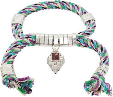Armband KIKO KOSTADINOV Kiko Kostadinov Sable Arms Braided Rope Bracelet with Pendant Flerfärgad | KKWAW25BR02-203, 0