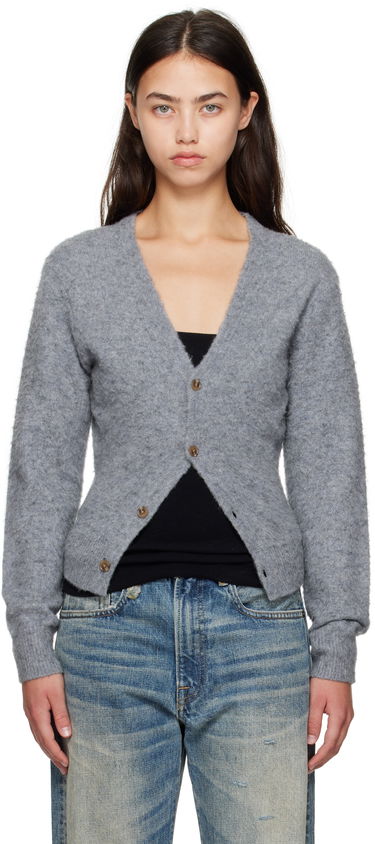 Sweater R13 R13 Split Hem Cardigan Grå | R13WY291-Y212A, 0