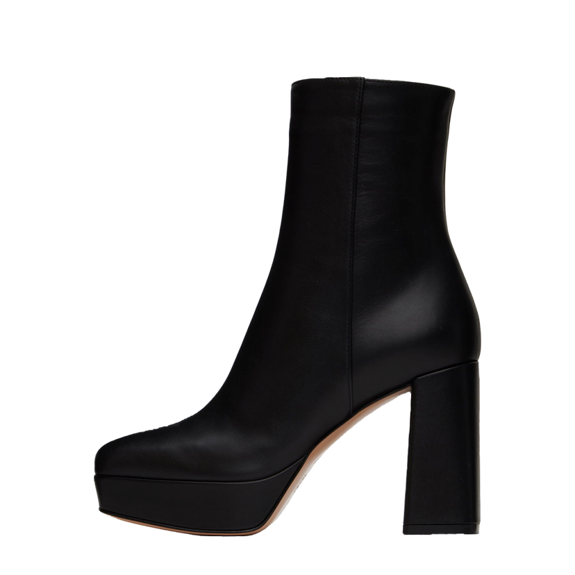 Sneakers och skor Gianvito Rossi Daisen Platform Ankle Boots Svart | G73291.70RIC.VGI
