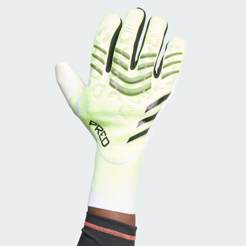 Handskar adidas Performance Predator Pro Promo Fingersave Goalkeeper Gloves Vit | JN5367