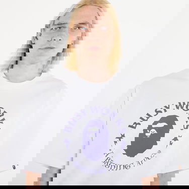 T-shirt BAPE Busy Works Relaxed Fit T-Shirt Vit | 001TEL801331MWHT, 1