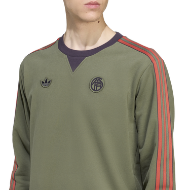 Sweatshirt adidas Originals FC Bayern Munich Icon Sweatshirt Grön | jm9428, 3