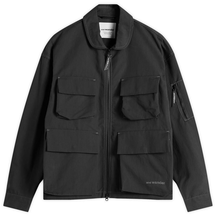 Jacka and wander C/PE Twill Field Jacket, Size Small Svart | 5745281054-010