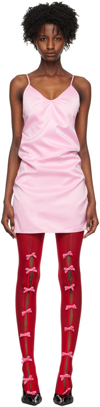 Klä We11done Slip Minidress Rosa | WD-OP1-23-124-W-PK