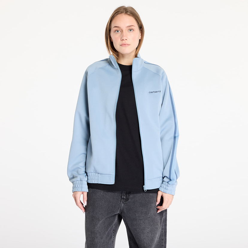 Sweatshirt Carhartt WIP Sweatshirt Bolan Jacket UNISEX Dusty Ice/ Positano S Turkos | I033926.2JNXX