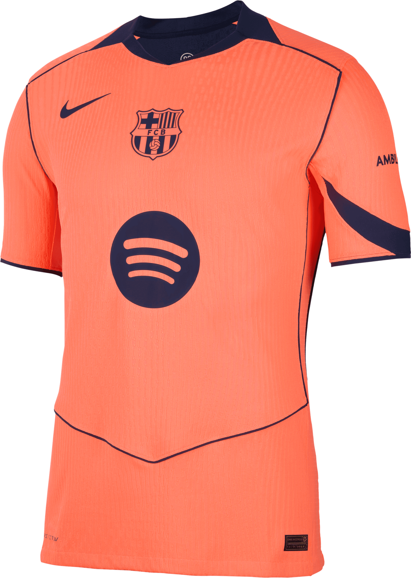 Jersey Nike FC Barcelona Authentic Dri-FIT ADV 3rd Jersey Orange | hm3193-855, 0