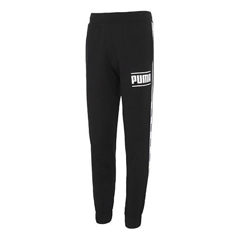 Träningsbyxor Puma Logo Sports Pants Svart | 847589-01