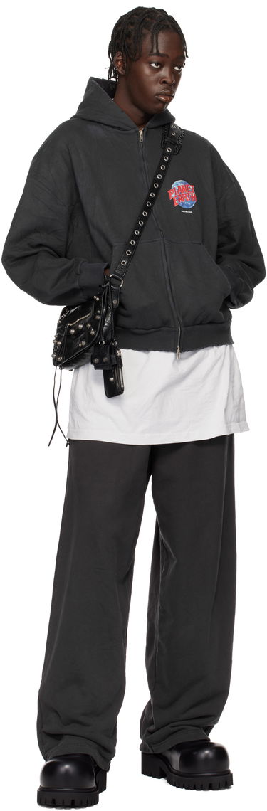 Träningsbyxor Balenciaga Balenciaga eBay Edition Baggy Sweatpants Grå | 803266TRVD21055, 4