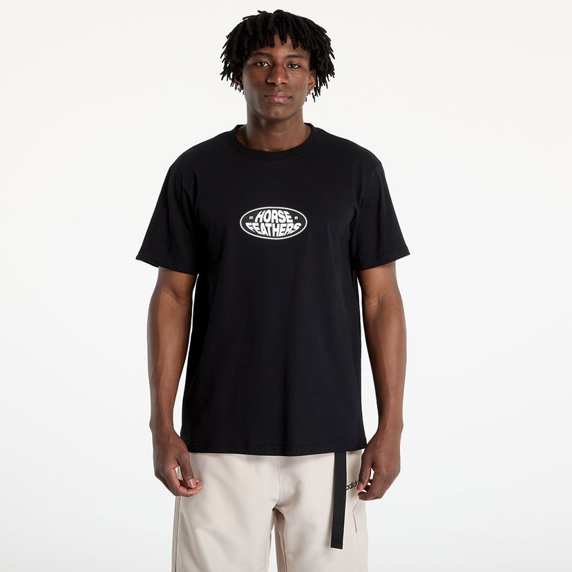 T-shirt Horsefeathers Horsefeathers Dynamo T-Shirt Svart | SM1381A