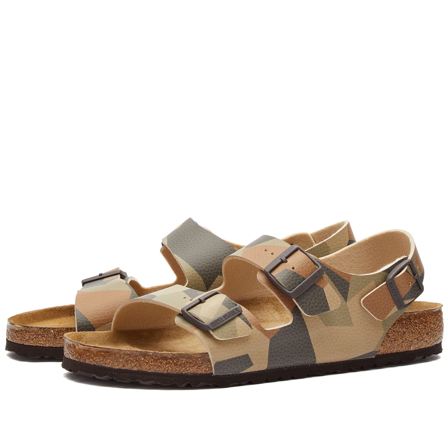 Sneakers och skor Birkenstock Milano SFB Core Geometric Camo Brun | 1024970, 0