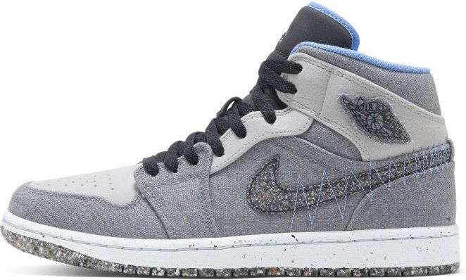 Sneakers och skor Jordan Air Jordan 1 Mid SE Crater "University Blue" Grå | DM3529-004, 0