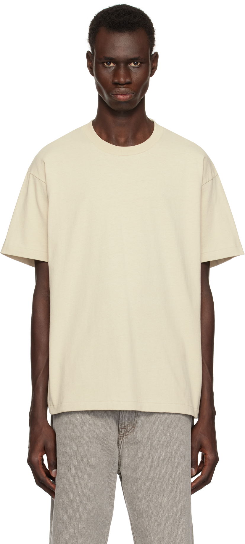 T-shirt John Elliott John Elliott University T-Shirt Beige | A190M6433A