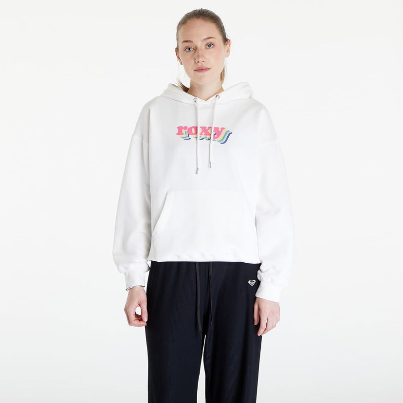 Sweatshirt Roxy Thats Rad White Vit | ERJFT04803-WBK0