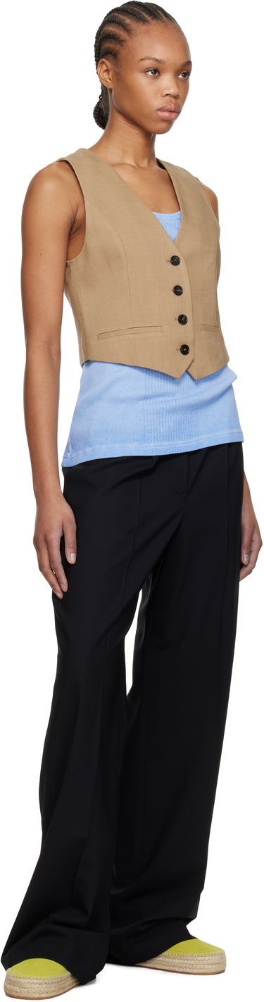 Byxor MSGM MSGM Pleated Trousers Svart | 3841MDP14 257127, 3