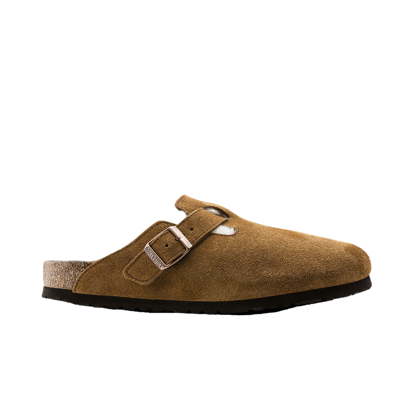 Sneakers och skor Birkenstock Boston Shearling Suede Brun | 1001140/1001141