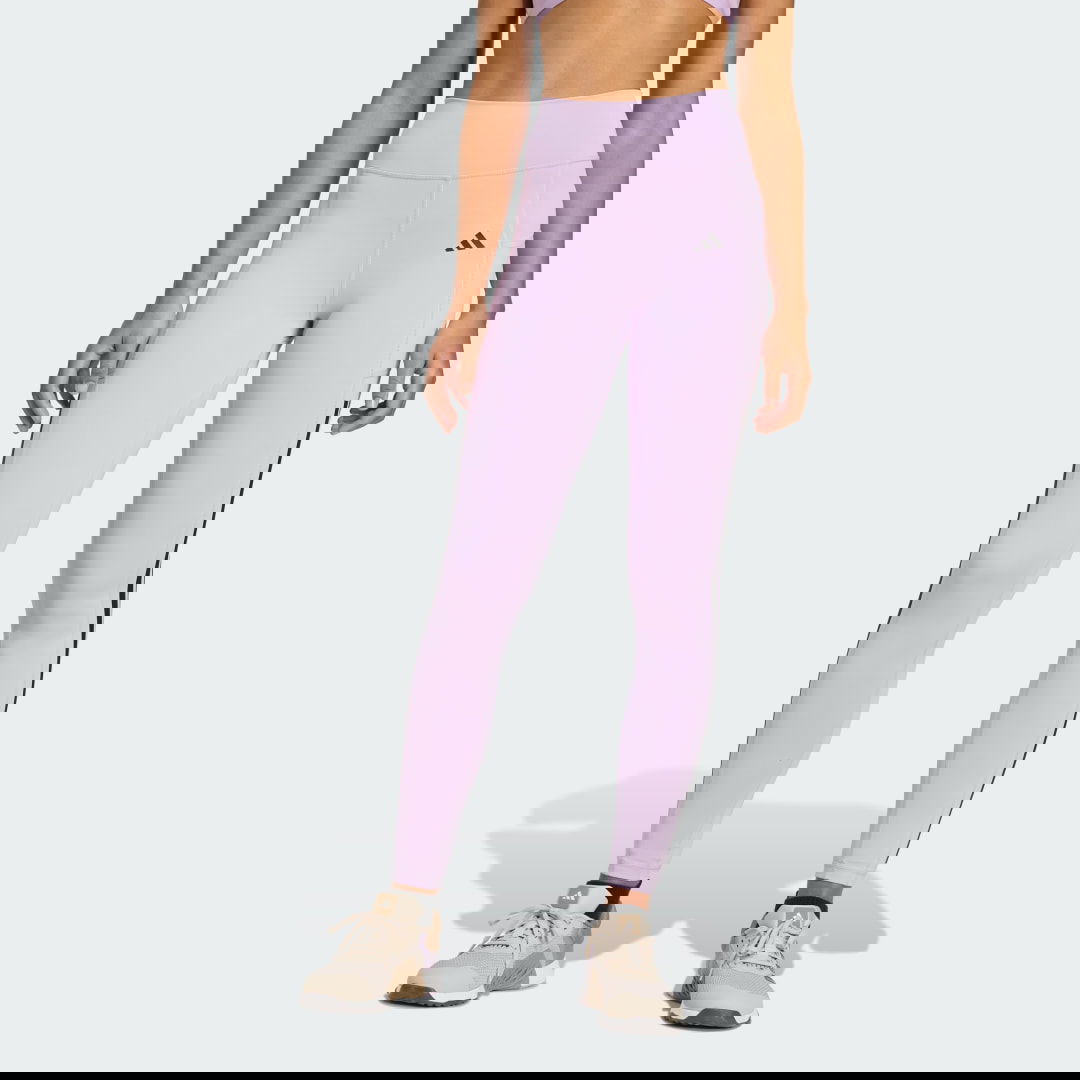 Damasker adidas Performance Optime 3-Stripes Full-Length Leggings Purpur | JX7323, 0