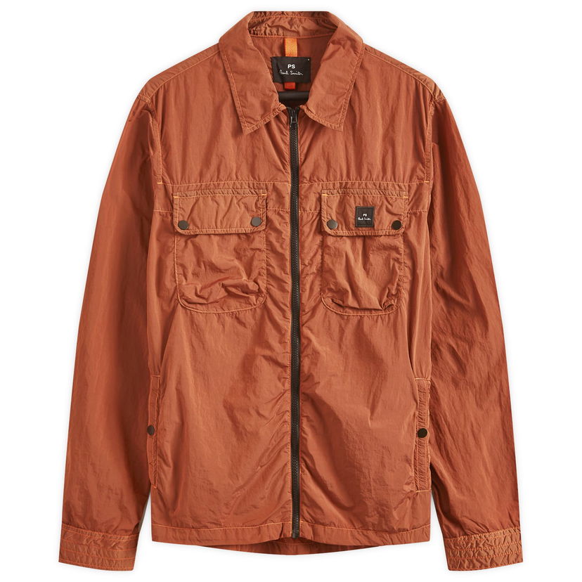 Vindjacka Paul Smith Paul Smith Zip Front Nylon Jacket Orange | M2R-023Z-N22158-26
