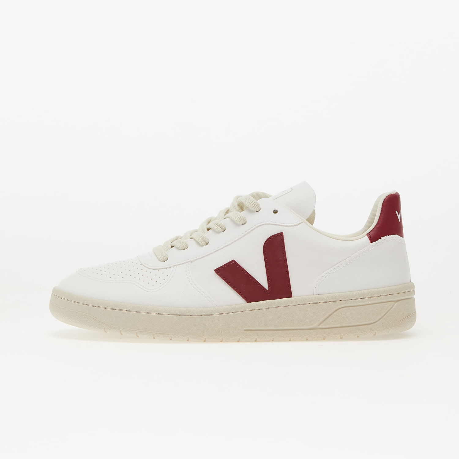 Sneakers och skor Veja V-10 White/ Marsala Vit | VX0703279B, 0