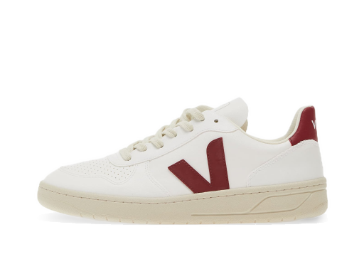Sneakers och skor Veja V-10 White/ Marsala Vit | VX0703279B