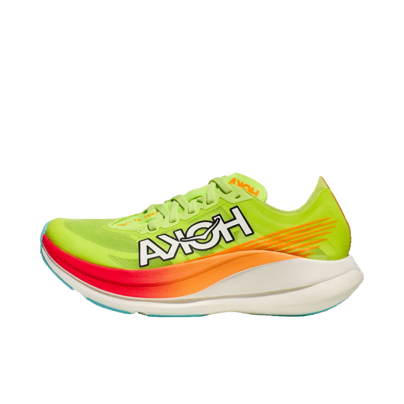 Löpning Hoka One One ROCKET X 2 Grön | 1127927-lcs