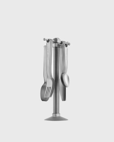 Flexstyle Alessi 16-Piece Silver Tableware Set Metallisk | VA02-SET, 0