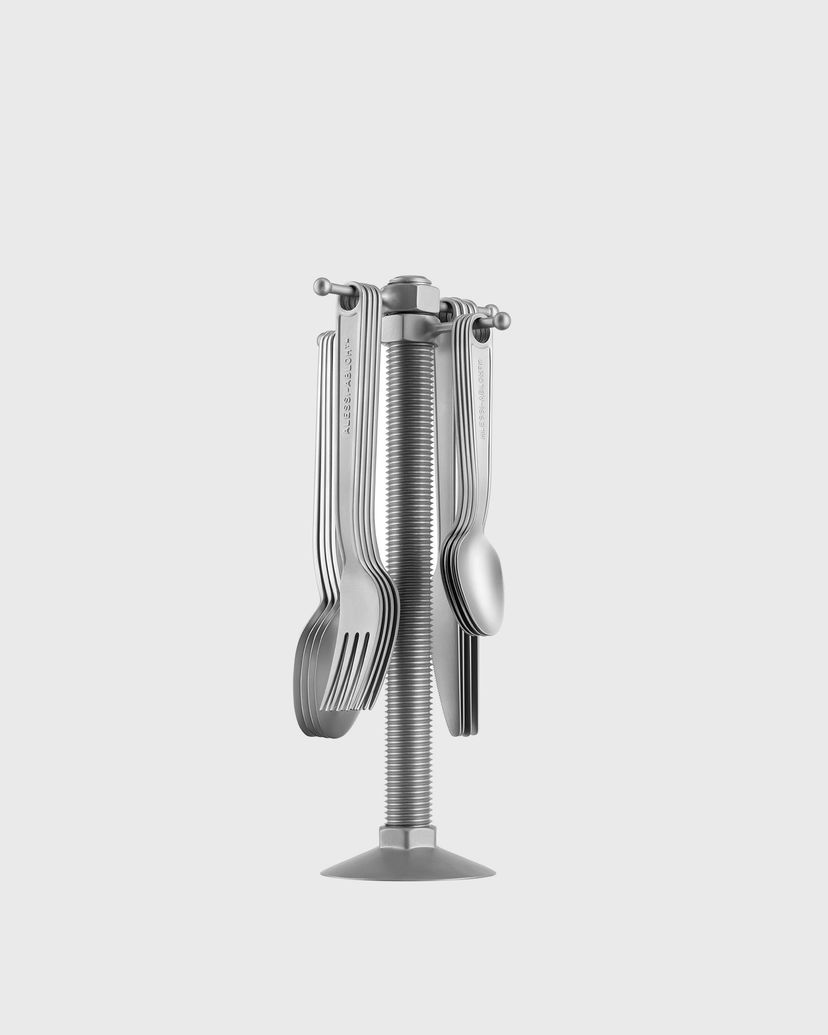 Flexstyle Alessi 16-Piece Silver Tableware Set Metallisk | VA02-SET