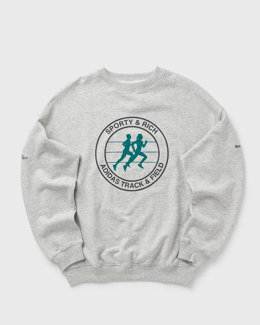 Sweatshirt adidas Originals Track & Field Runners Sweatshirt Grå | KA0719