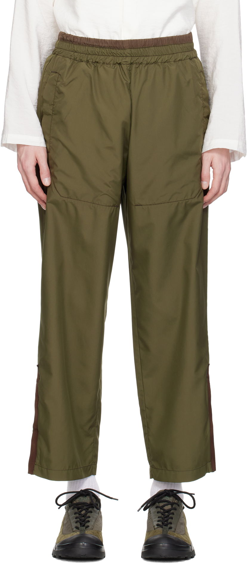 Träningsbyxor Ranra RANRA Seeds Mini Ripstop Trousers Grön | AMSS25PA01552