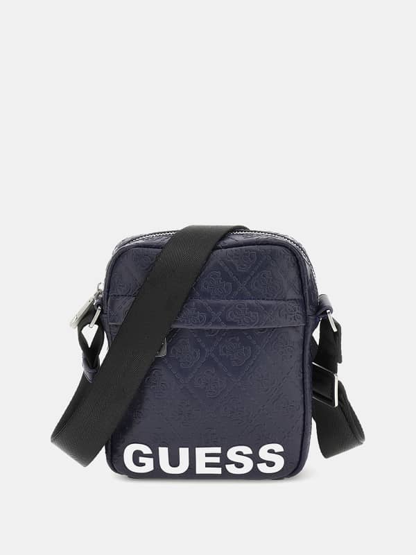Handväska GUESS Venezia 4G Logo Mini Crossbody Bag Svart | HMVELOP4293, 0