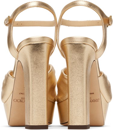 Klä Jimmy Choo Jimmy Choo Heloise 120 Heeled Sandals Metallisk | HELOISE 120, 1