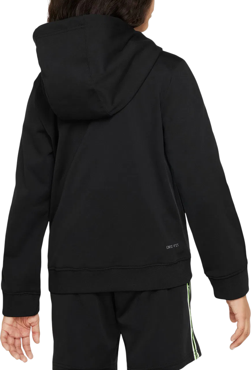 Sweatshirt Nike Sportswear Repeat Taped Sleeve Full-Zip Hoodie Svart | dz5622-013, 1