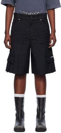 We11done Cropped Cargo Shorts