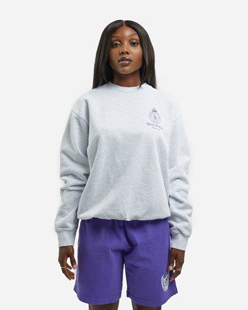 Sweatshirt Sporty & Rich Crown Crewneck Grå | CR431HG, 1