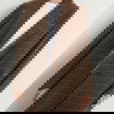 Rockar OUR LEGACY Our Legacy Manta Coat Dorf Check Brun | W4251MD, 5