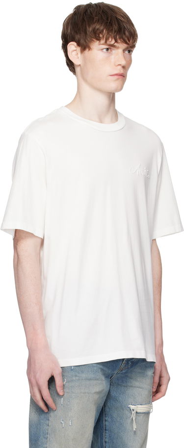 T-shirt AMIRI AMIRI Bleach Bandana Patch T-Shirt Grå | AMJYTE1197, 4