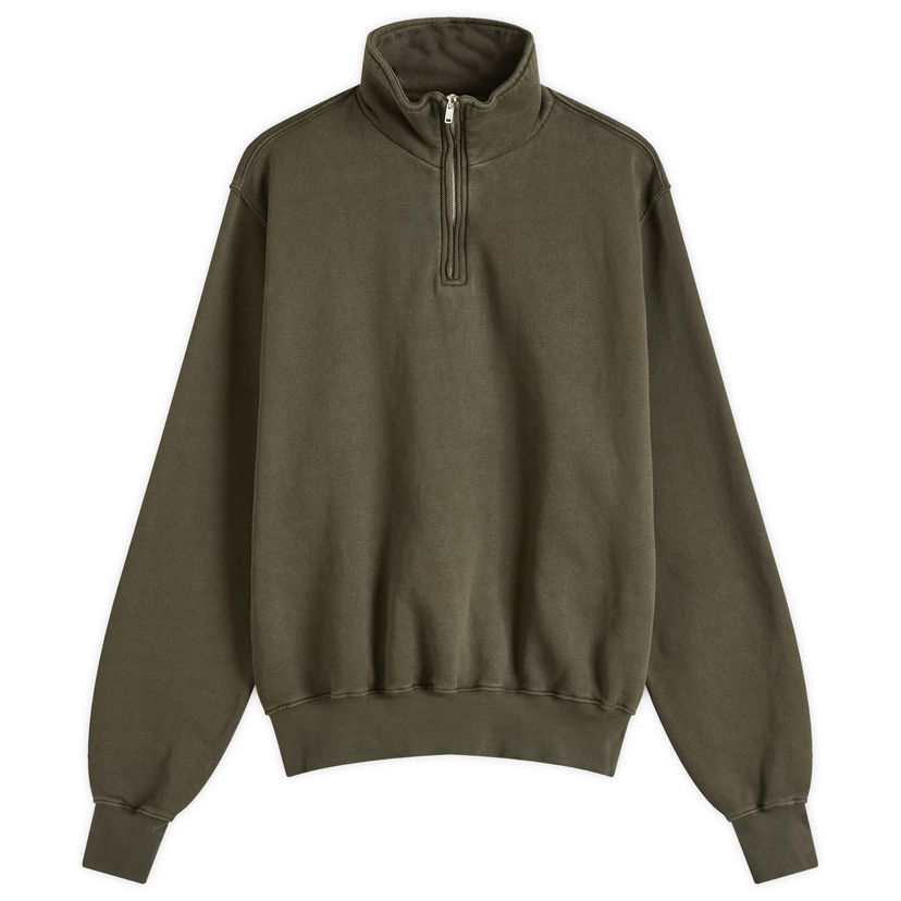 Sweatshirt LES TIEN Les Tien Heavyweight Banded Yacht Pullover, Size Large Grön | CF-1114-PD-WSF