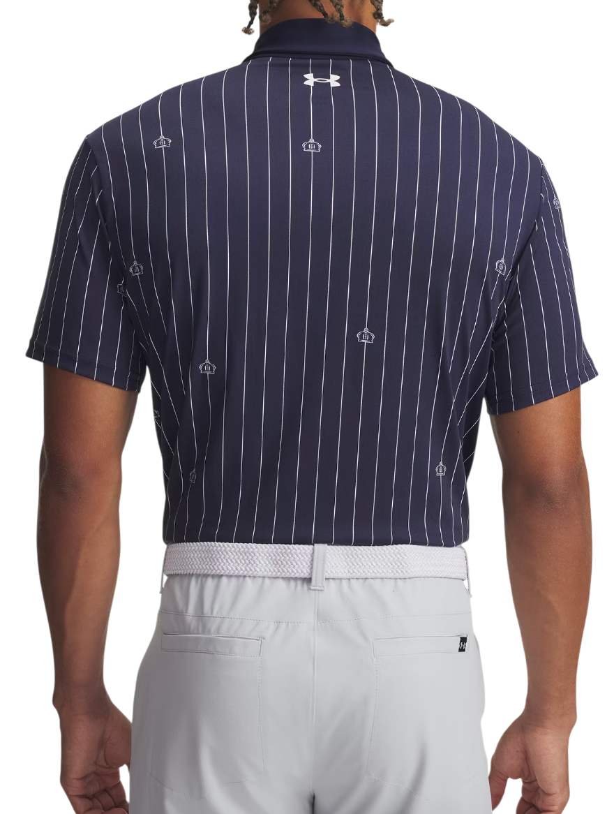 Polotröja Under Armour Playoff 3.0 Printed Golf Polo Mörkblå | 1378677-426, 1
