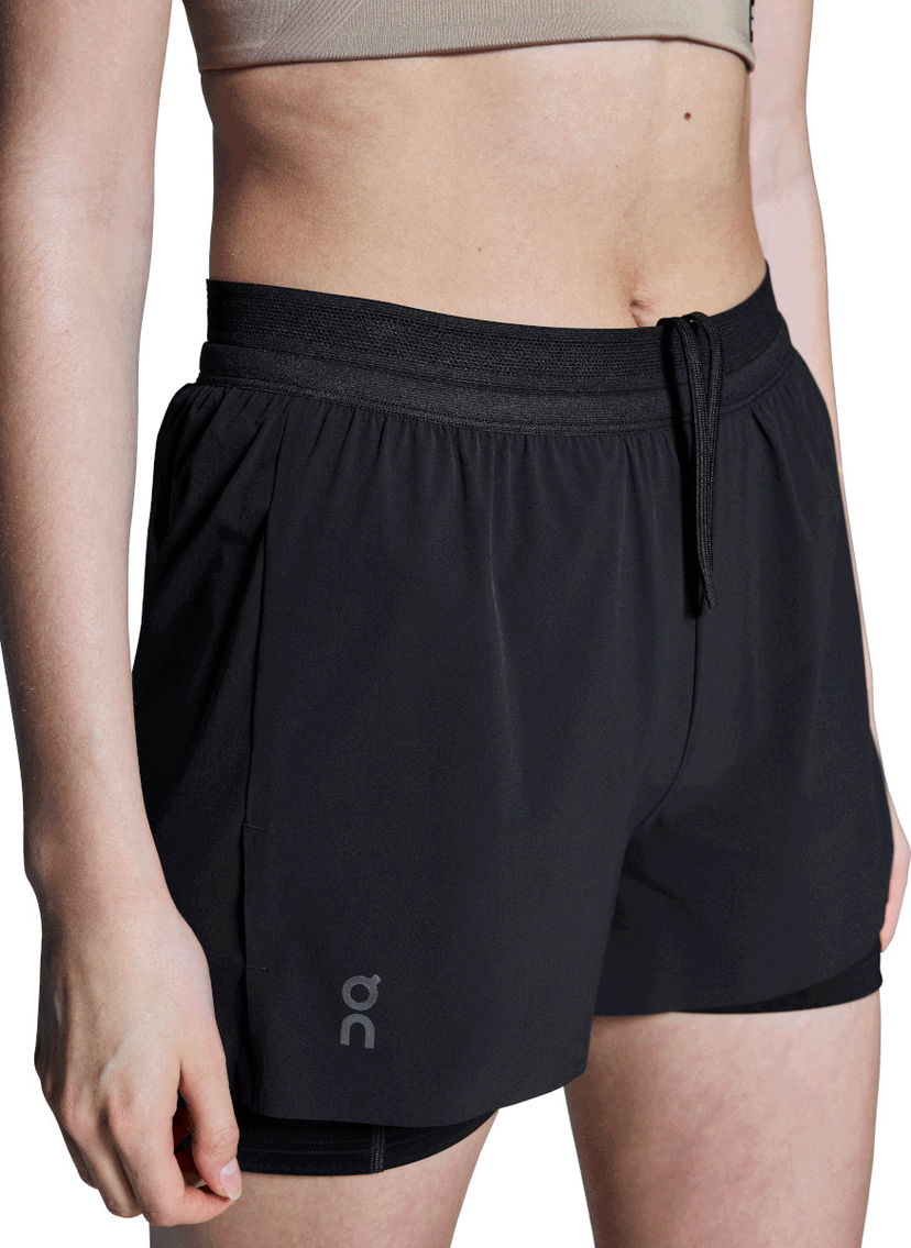 Shorts On Running Running 3" Performance 2-in-1 Shorts Svart | 1wf1012-0553